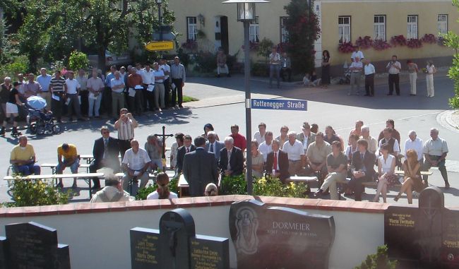 Straßeneinweihung in Niederlauterbach